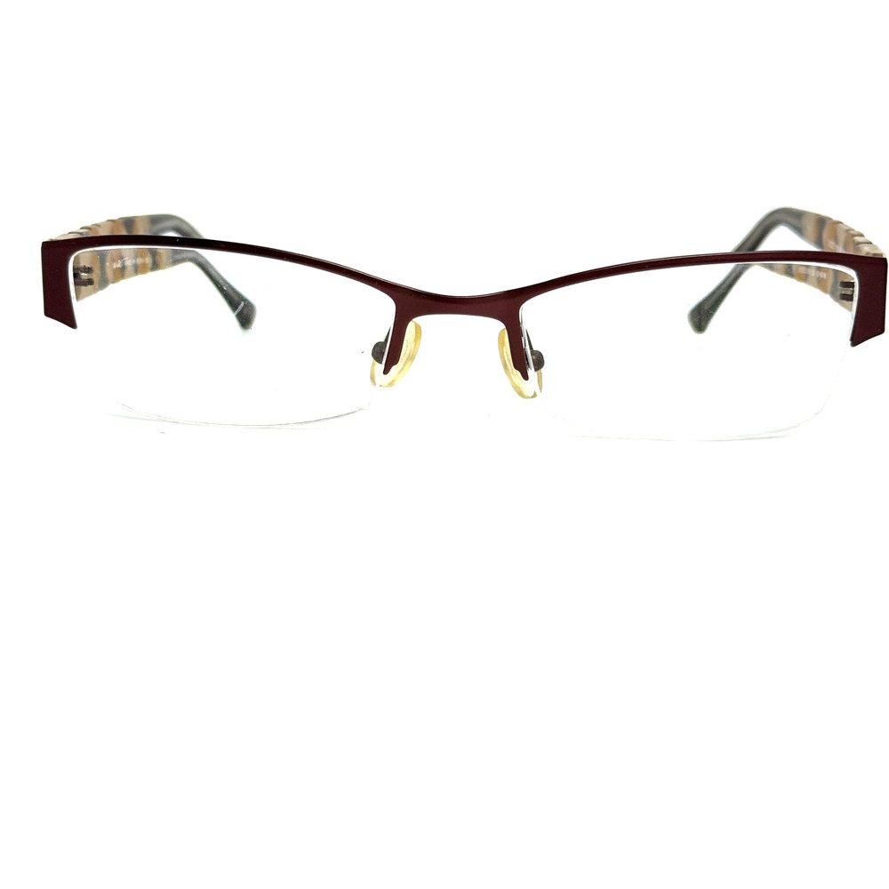 Exces MOD 3110 552 52-19-140 Brown yellow Full Rim Eyeglasses Frame 20172‎